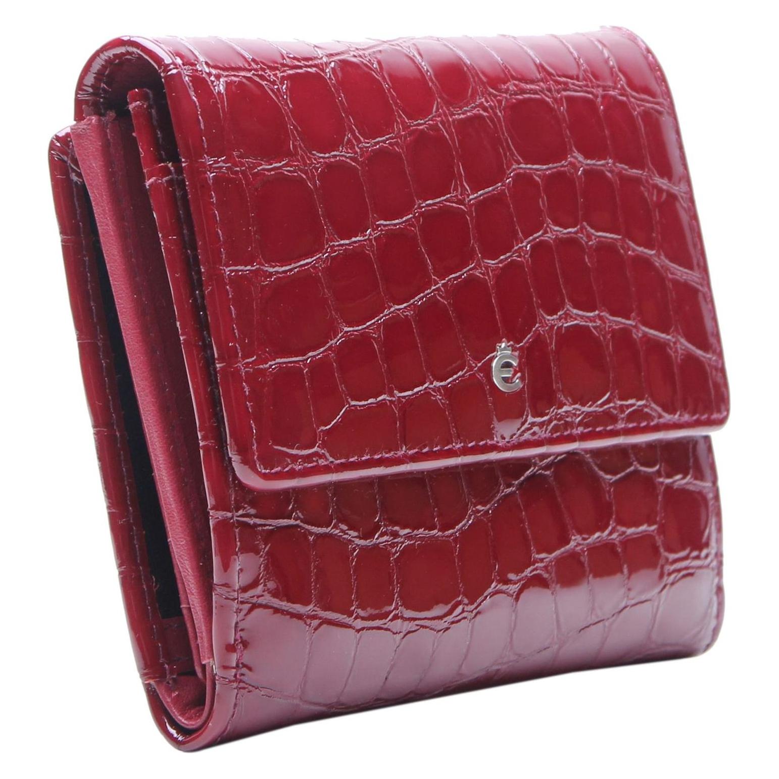 Esquire, Damen, Portemonnaie, Nizza Geldbörse Rfid Schutz Leder 12.5 Cm, Rot