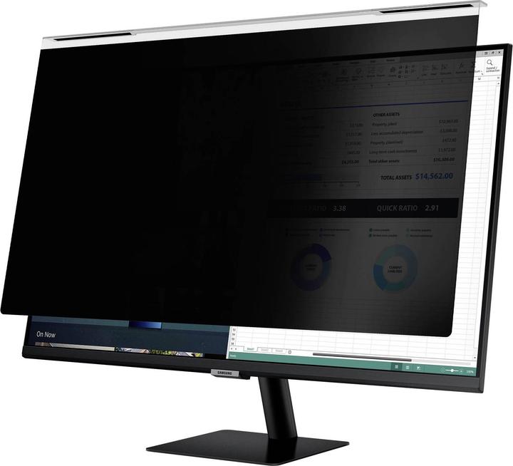 Actual product image Renkforce RF-MPSAP-270 Blickschutzfolie Monitor, All-in-One PC 68,6 cm (27") Bil (27.01", 16:9)