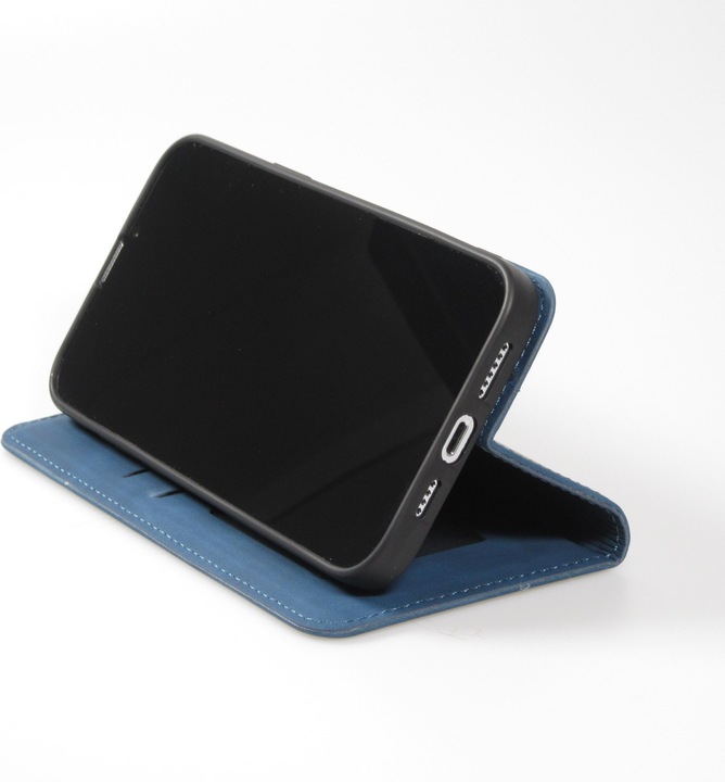 Immagine prodotto PhoneLook Borsa in pelle con portafoglio a ribalta vintage con chiusura magnetica e porta carte di credito (Apple iPhone 15)
