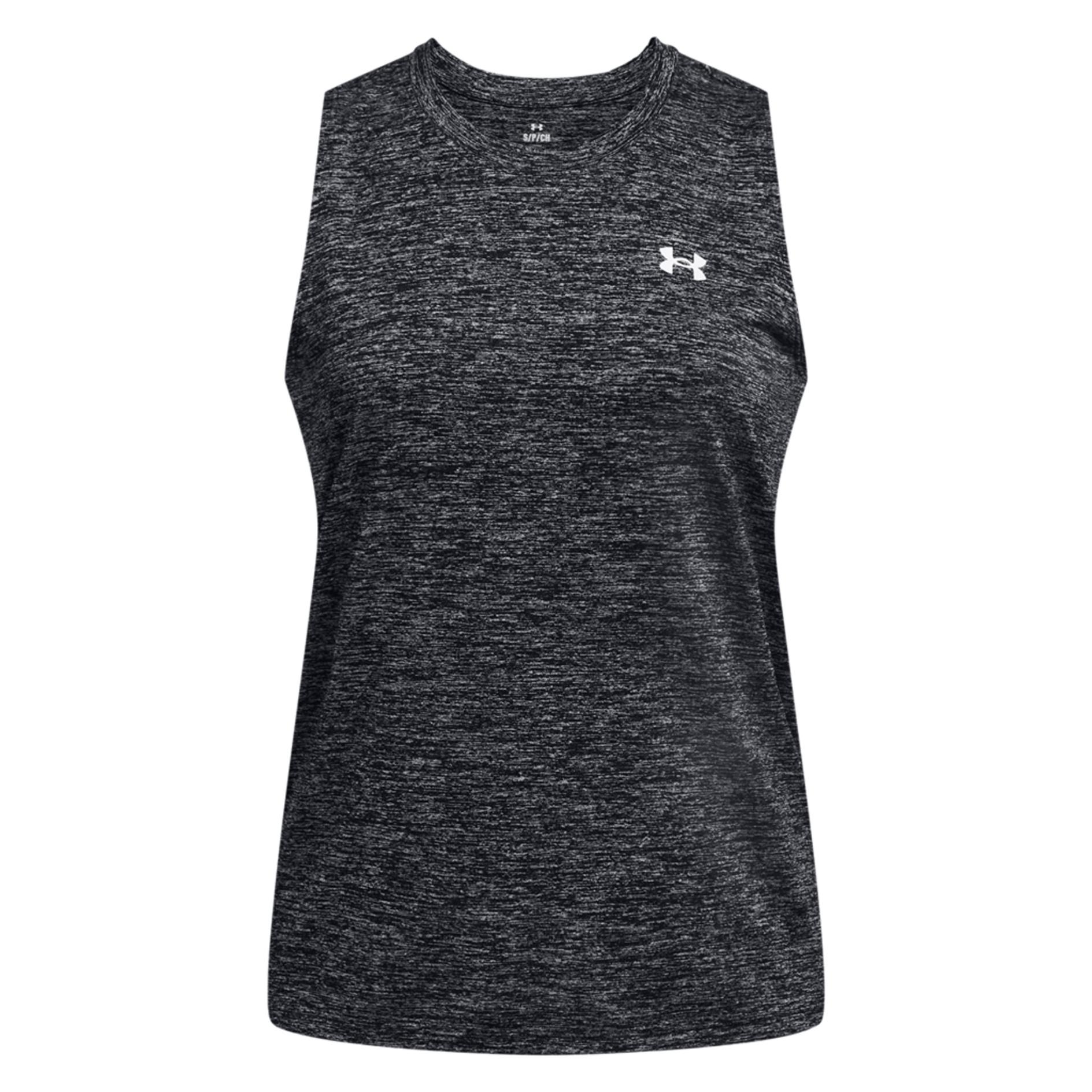 Under Armour, Damen, Sportshirt, Tech Tank Twist (Xs), Schwarz, Xs