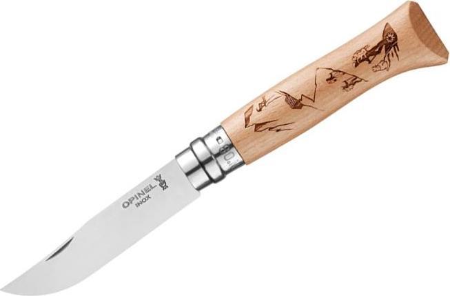 Immagine prodotto Opinel No 08 GRAVURE RANDO Coltello da tasca (8.50 cm)