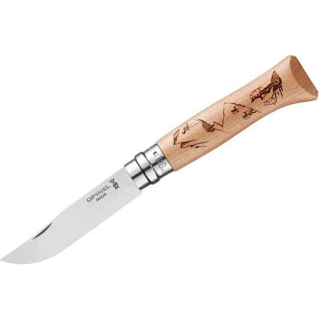Opinel No 08 GRAVURE RANDO Taschenmesser (8.50 cm) (2186)