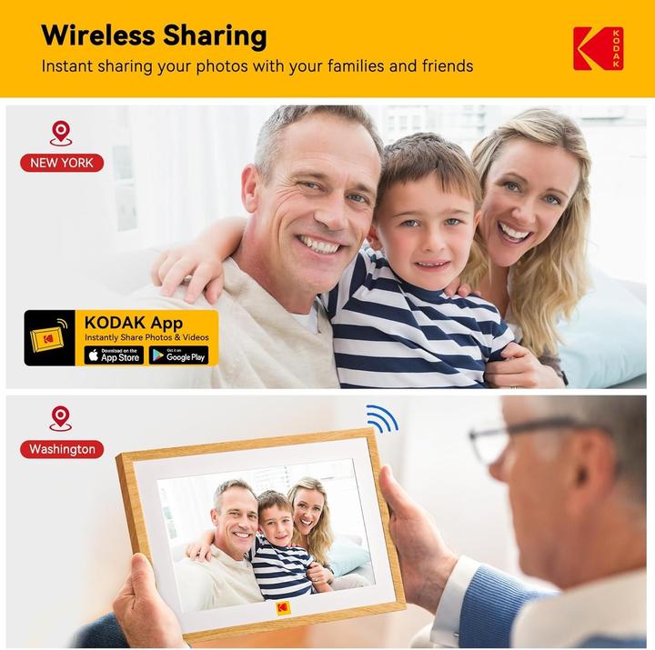 Actual product image Kodak Touch Digital Photo Frame (10.10", 1280 x 800 pixels)