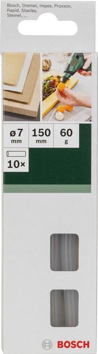 Bosch Zubehör 10-tlg. Klebestick-Set Cristal