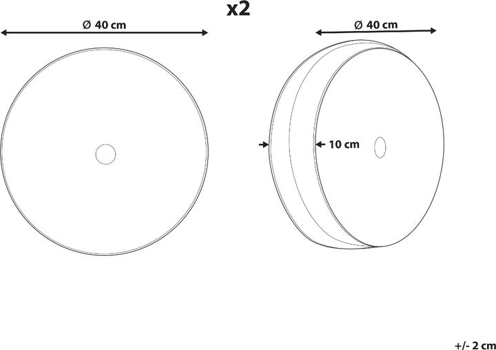 Produktbild Beliani Udala (40 cm)