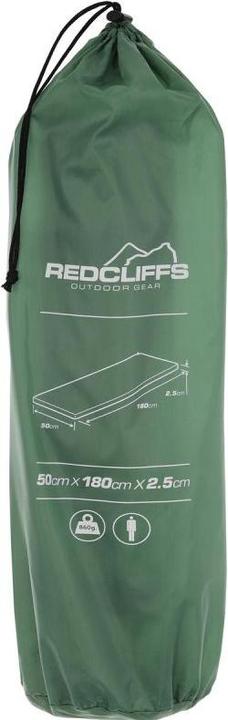 Actual product image Redcliffs Self-inflating tourist mat 180x50x2.5 cm green