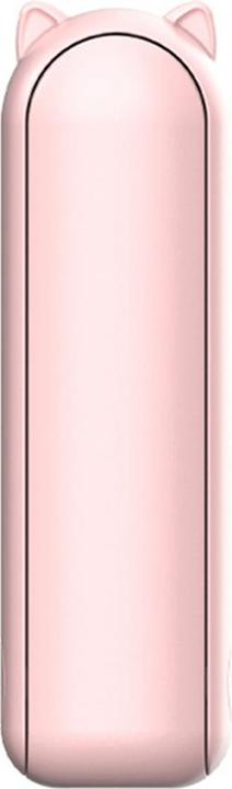 Techsuit - Mini Portable Hand Fan (HZ001) - 2000mAH, USB Rechargeable, 3 Speeds Adjustable - Pink
