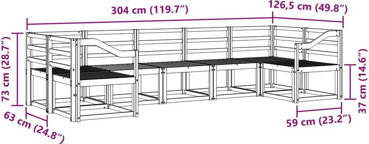 Immagine prodotto vidaXL Outdoor-Sofagarnitur