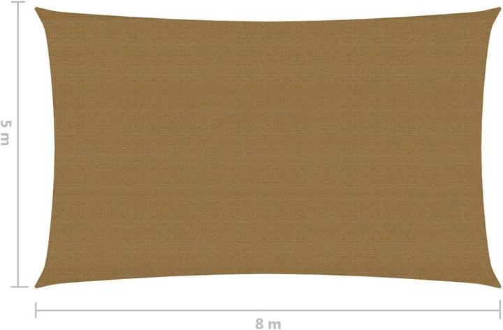 Produktbild vidaXL Sonnensegel (500 x 800 cm)