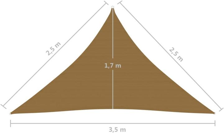 Produktbild vidaXL Sonnensegel (250 x 250 cm)