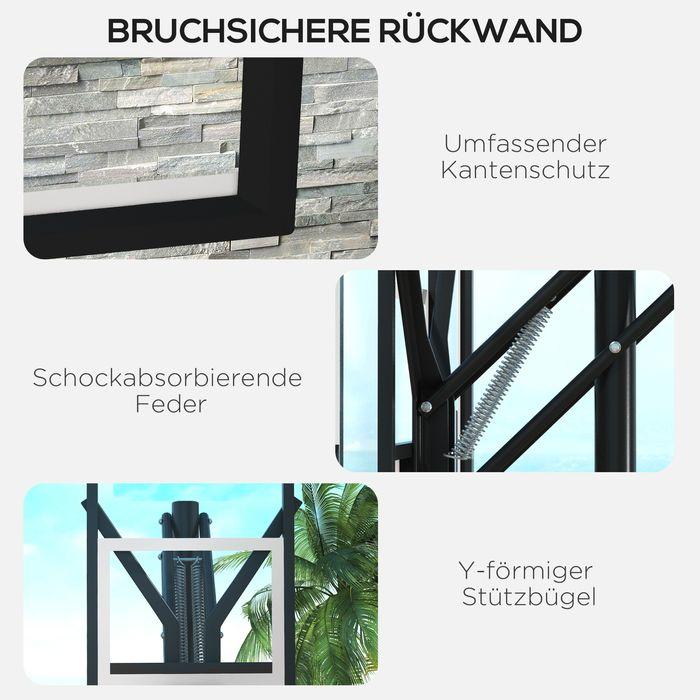 Produktbild Swisshandel24 Basketballkorb höhenverstellbar, 295-365 cm, stabiler Stahl
