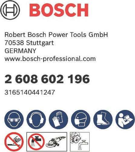 Produktbild Bosch Professional Zubehör Diamanttrennscheibe Standard for Concrete, 115 x 22,23 x 1,6 x 10 mm, 1er-Pack