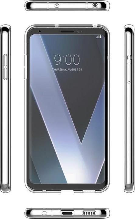 Actual product image Screenguard LG V30 Flexible TPU Clear Case (LG V30)
