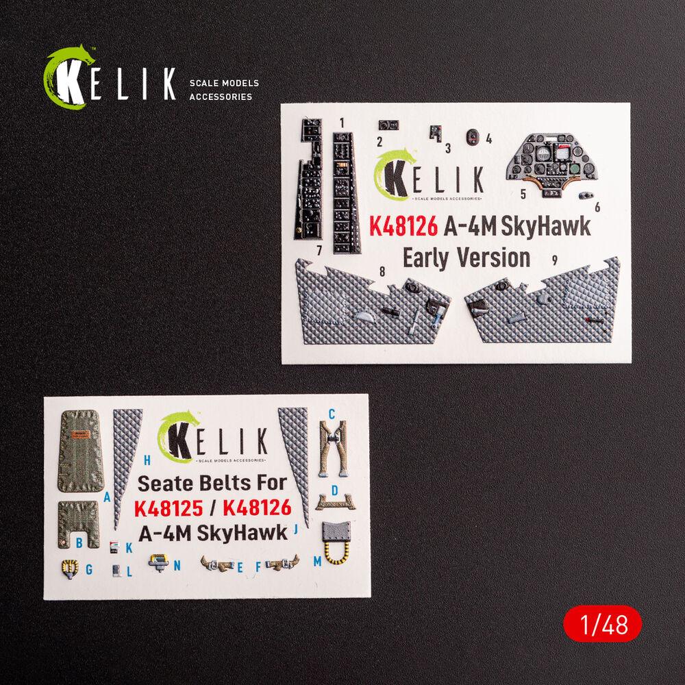 Kelik A-4M Early production- interior 3D decals for Magic Factory kit
