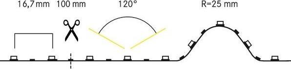 Produktbild Brumberg LED-Flexband (Weiss, 2000 cm, Indoor)