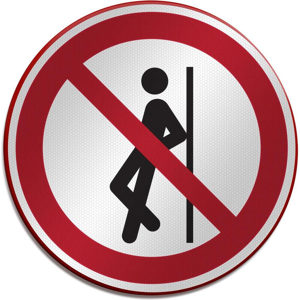 Brady, Sicherheitskennzeichnung, ISO Safety Sign - No leaning