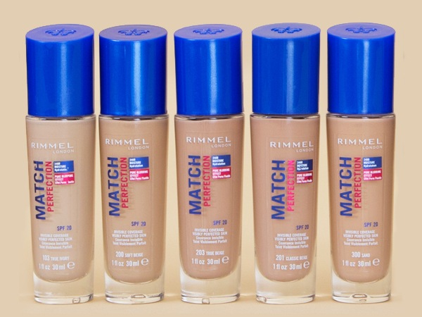 Image du produit Rimmel London Match Perfection SPF20 (201 Beige classique)