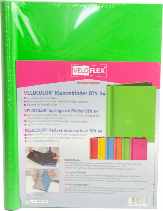 Actual product image Veloflex VELOCOLOR ring binder (A4, 1 x)