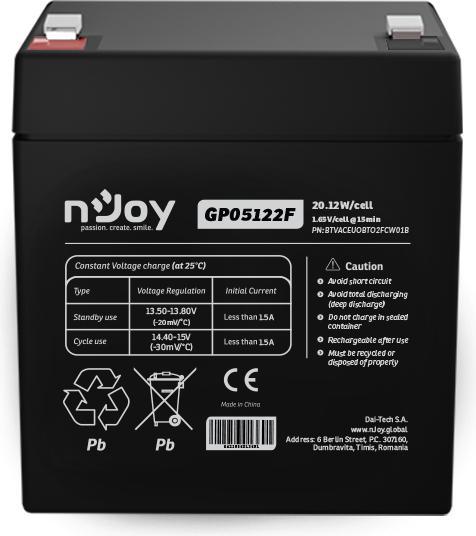 Actual product image Njoy GP05122F