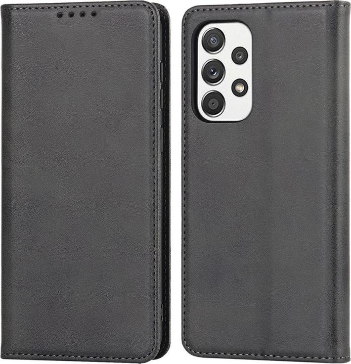 Cover-Discount Galaxy A53 5G - Stand Flip Case Hülle schwarz (Samsung Galaxy A53 5G)