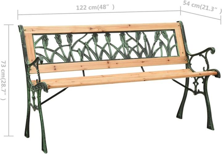 Produktbild vidaXL Gartenbank