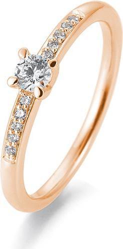 Image du produit Breuning Bague de fiançailles Pavé (57, Or 585/14 K)