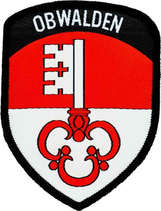 Actual product image Charlie Mike Klettabzeichen Kantonswappen Obwalden