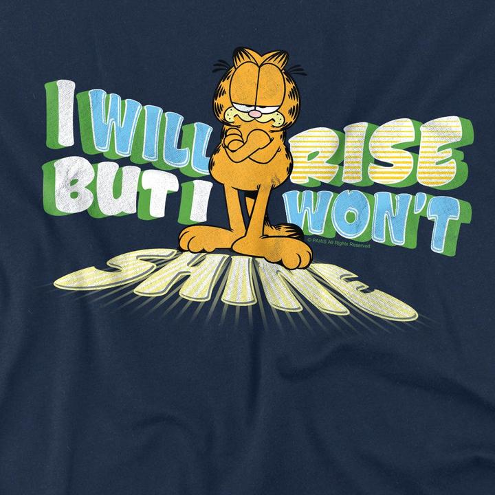 Produktbild Garfield Rise Not Shine TShirt (4XL)