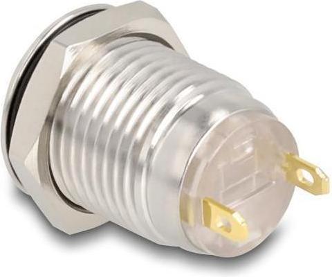 Produktbild Delock Drucktaster zum Einbau 12 mm 2 x Lötanschluss