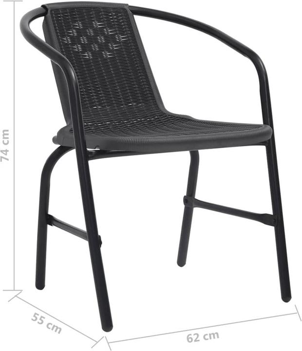 Immagine prodotto vidaXL Sedia da giardino