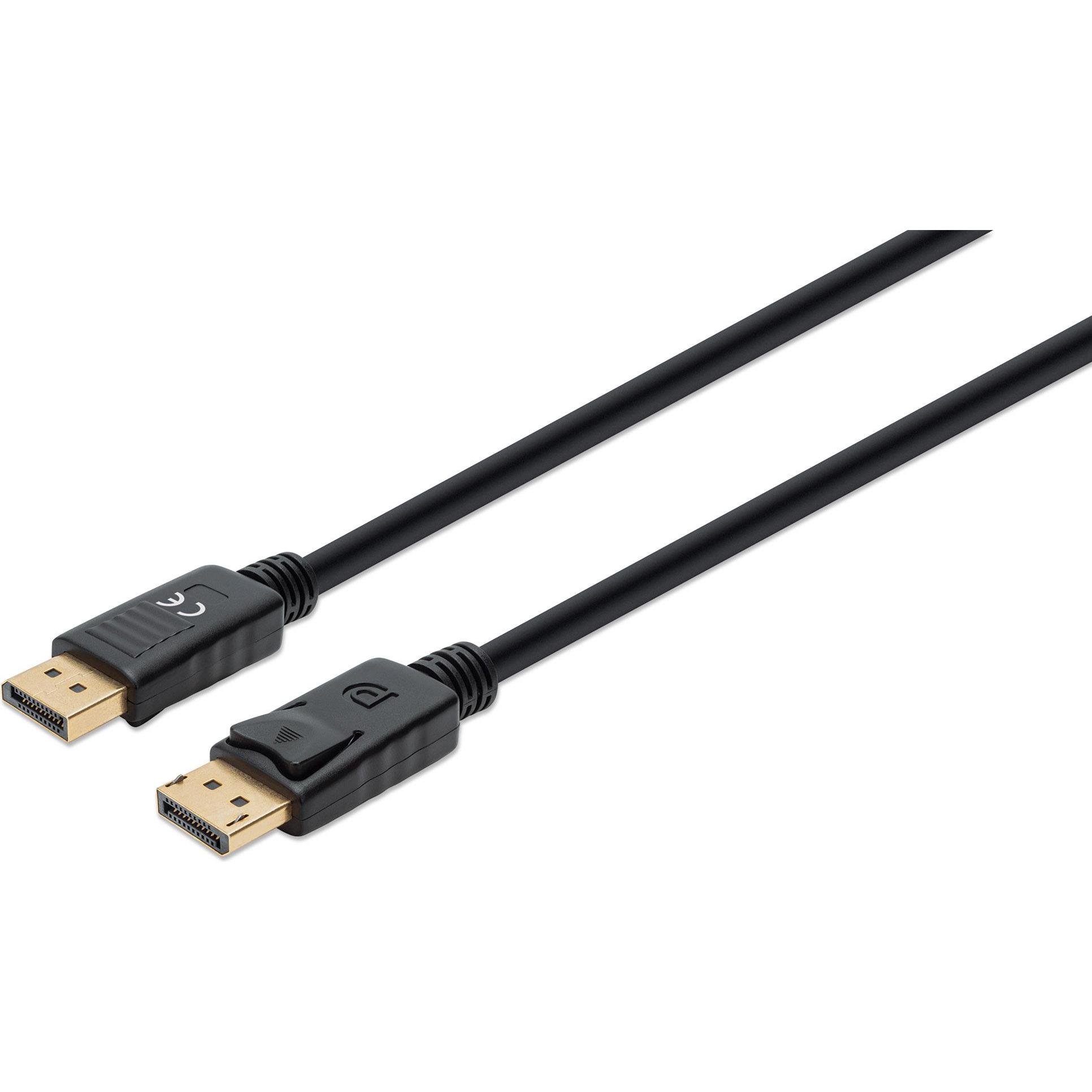 Manhattan 8K@60Hz DisplayPort 1.4 Kabel (1 m, DisplayPort), Video Kabel