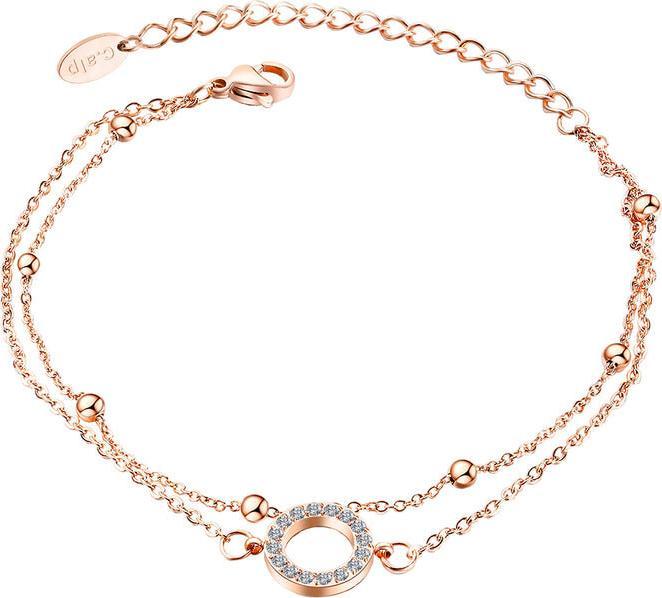 Produktbild Crystalp Stylish bronze bracelet with ring 22147.ERG (6.50 cm)