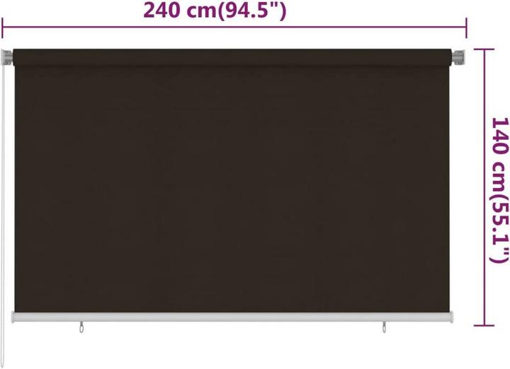 Image du produit vidaXL Store roulant (240 x 140 cm)