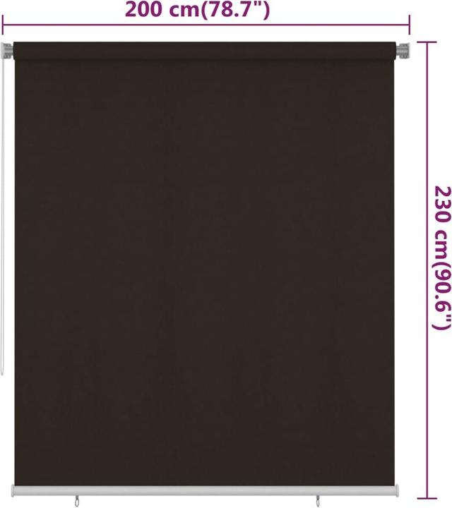 Image du produit vidaXL Store roulant (200 x 230 cm)