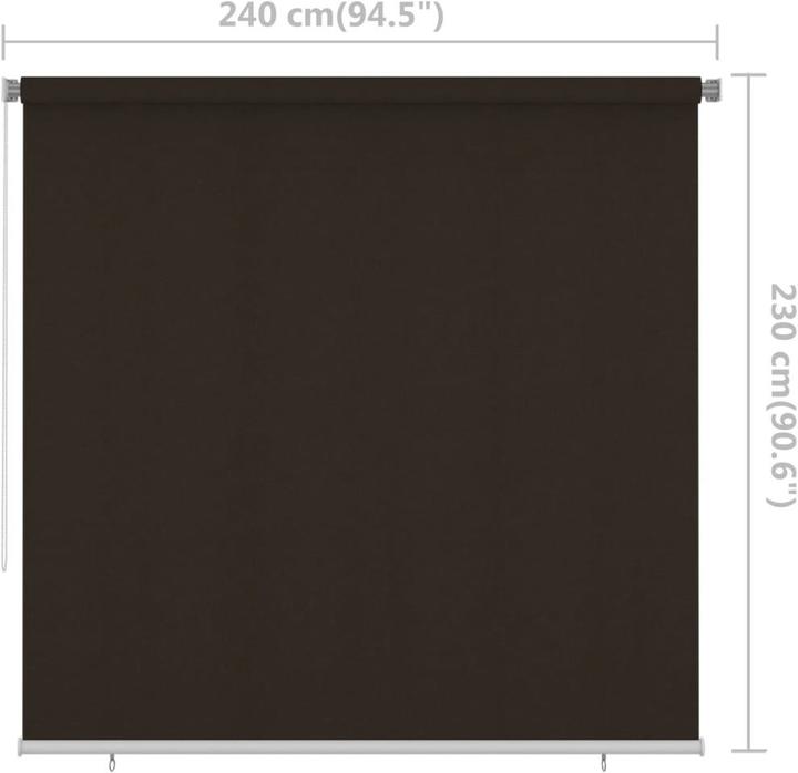 Produktbild vidaXL Rollo (240 x 230 cm)
