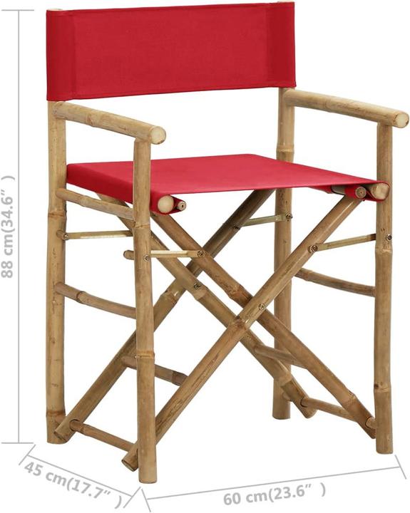 Produktbild vidaXL Regiestuhl