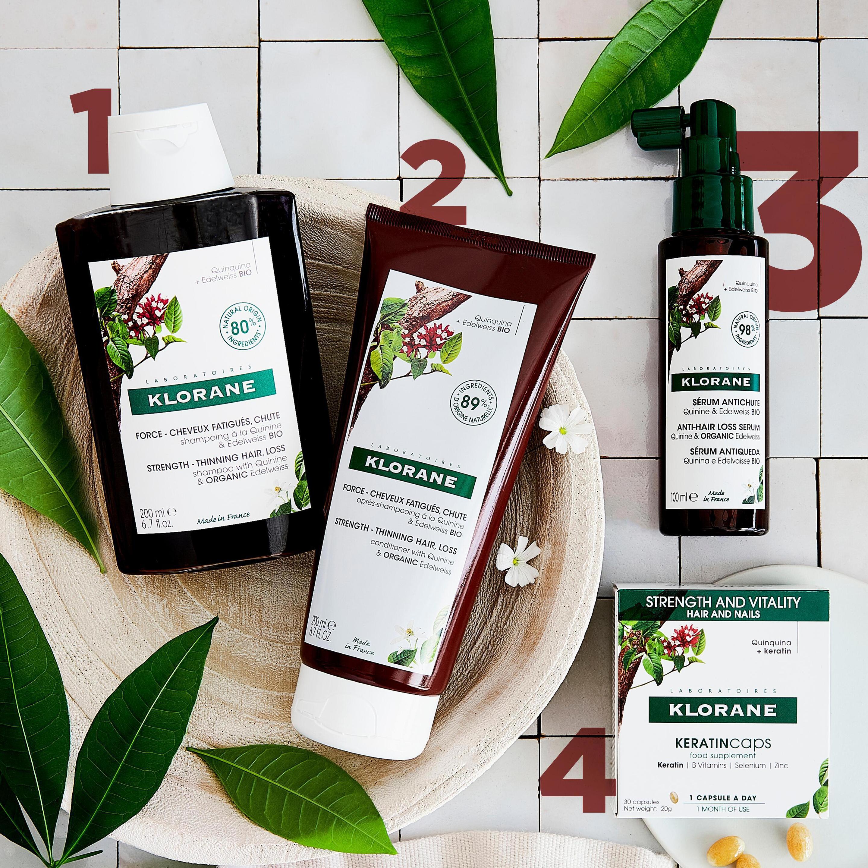 Thumbnail - Klorane, Haaröl + Haarserum, Serum gegen Haarausfall (100 ml)