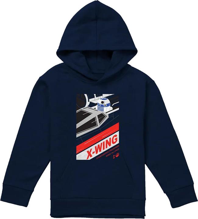 Produktbild Star Wars Xwing Droid Kapuzenpullover (140, 146)