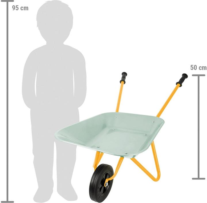 Actual product image small foot Wheelbarrow "Tiny Garden"