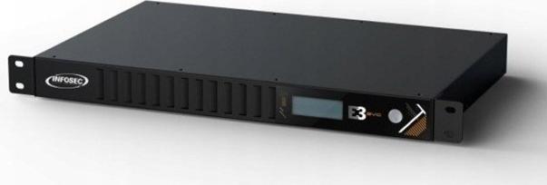 Infosec E3 Evo Notstromversorgung UPS 500 RM (500VA 300W 4x C13) (500 VA, 300 W, Doppio convertitore online UPS)