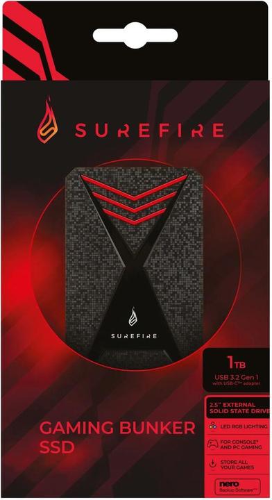 Produktbild Verbatim GX3 Gaming SSD 512GB 53683 USB 3.2 Gen 1 black (0.51 TB)