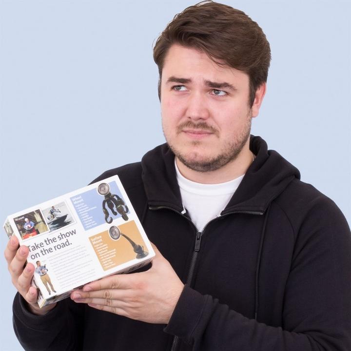 Actual product image Thumbs Up Joke packaging