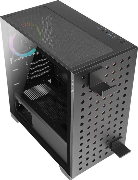 Actual product image Azza Elise 140 GAMING MATX Black CSAZ-140 (ITX, mATX)
