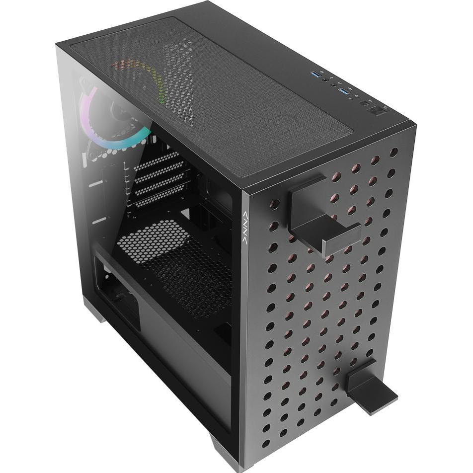Thumbnail - Azza Elise 140 GAMING MATX Black CSAZ-140 (mATX, ITX), PC Gehäuse, Schwarz