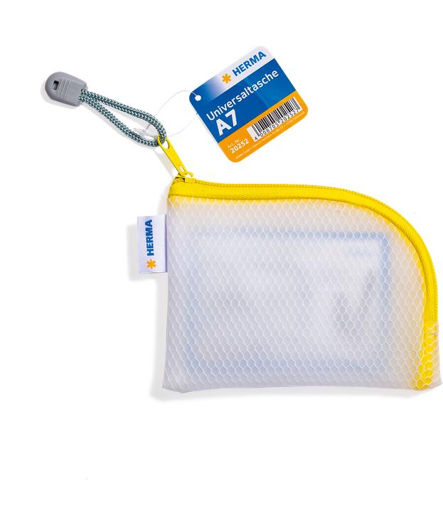 Actual product image HERMA A7 zip pocket