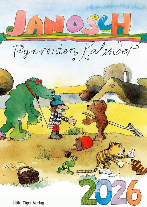 Produktbild Janosch Tigerentenkalender 2026 (50 x 34.7 cm)