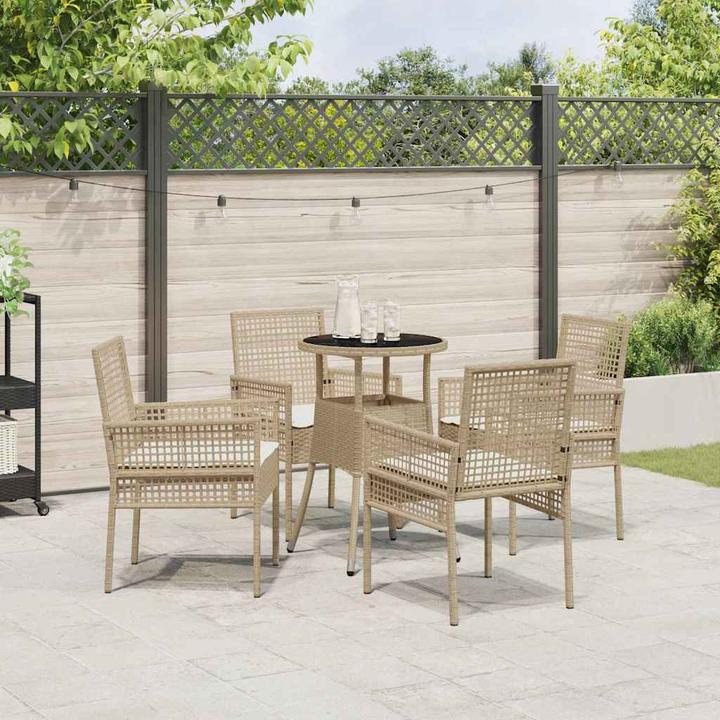 Actual product image vidaXL Garden dining set (80 cm)