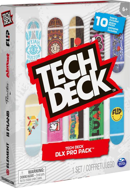 Image du produit Spin Master Tech Deck - DLX Pro Fingerboard Set de 10 pièces