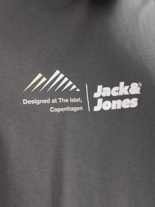 Actual product image Jack & Jones Jcolima Logo Tee Ss Crew Neck Bf Ln (S)