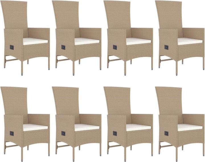 Produktbild vidaXL Garten Essgruppe (190 x 90 x 75 cm)